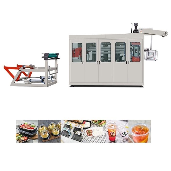 Термоформовочная машина TQC-650B